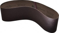 Tru-Maxx - 4" Wide x 36" OAL, 80 Grit, Aluminum Oxide Abrasive Belt - Aluminum Oxide, Medium, Coated - Best Tool & Supply