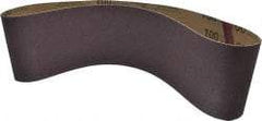 Tru-Maxx - 6" Wide x 48" OAL, 100 Grit, Aluminum Oxide Abrasive Belt - Aluminum Oxide, Fine, Coated - Best Tool & Supply