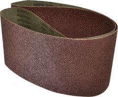 Tru-Maxx - 6" Wide x 54" OAL, 40 Grit, Aluminum Oxide Abrasive Belt - Aluminum Oxide, Coarse, Coated - Best Tool & Supply