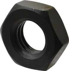 Gibraltar - 5/8-11 UNC Alloy Steel Right Hand Heavy Hex Jam Nut - 1-1/16" Across Flats, 23/64" High, Black Oxide Finish - Best Tool & Supply