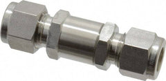 Ham-Let - 3/8" Stainless Steel Check Valve - Inline, Comp x Comp, 3,000 WOG - Best Tool & Supply