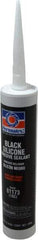 Permatex - 11 oz Cartridge Black RTV Silicone Gasket Sealant - -75 to 450°F Operating Temp, 24 hr Full Cure Time - Best Tool & Supply