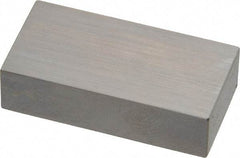 Mitutoyo - 0.7" Rectangular Steel Gage Block - Accuracy Grade 0, Includes Certificate of Inspection - Best Tool & Supply