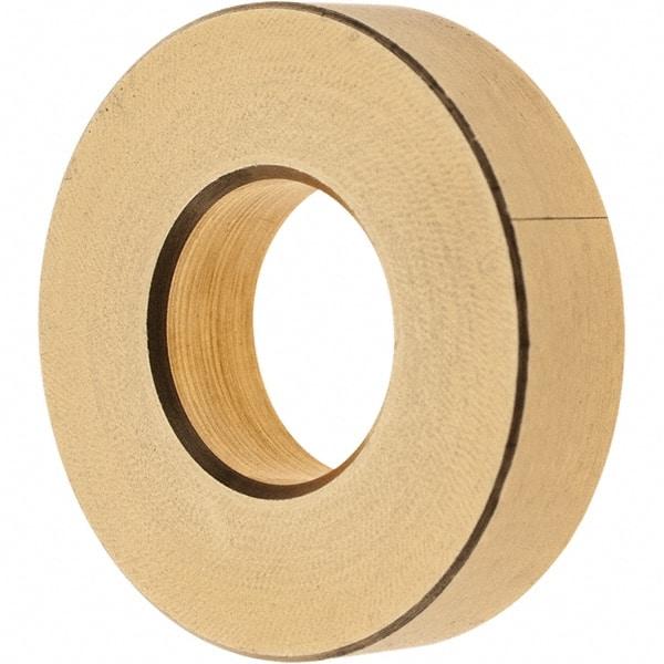 Gibraltar - 5/16" Screw, Brass Extra Thick Flat Washer - 11/32" ID x 3/4" OD, 3/16" Thick, Plain Finish - Best Tool & Supply