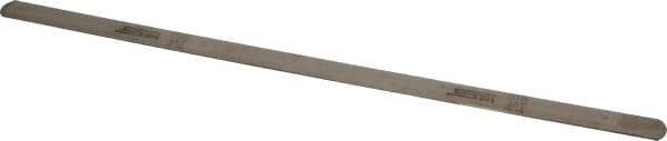 SPI - 0.018 Inch Thick x 1/2 Inch Wide x 12 Inch Leaf Length, Parallel Feeler Gage - High Carbon Steel - Best Tool & Supply