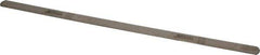 SPI - 0.018 Inch Thick x 1/2 Inch Wide x 12 Inch Leaf Length, Parallel Feeler Gage - High Carbon Steel - Best Tool & Supply