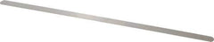 SPI - 0.024 Inch Thick x 1/2 Inch Wide x 12 Inch Leaf Length, Parallel Feeler Gage - High Carbon Steel - Best Tool & Supply