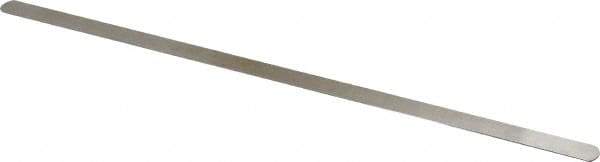 SPI - 0.025 Inch Thick x 1/2 Inch Wide x 12 Inch Leaf Length, Parallel Feeler Gage - High Carbon Steel - Best Tool & Supply