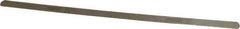 SPI - 0.029 Inch Thick x 1/2 Inch Wide x 12 Inch Leaf Length, Parallel Feeler Gage - High Carbon Steel - Best Tool & Supply