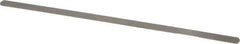 SPI - 0.031 Inch Thick x 1/2 Inch Wide x 12 Inch Leaf Length, Parallel Feeler Gage - High Carbon Steel - Best Tool & Supply