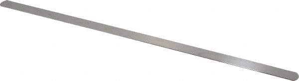 SPI - 0.034 Inch Thick x 1/2 Inch Wide x 12 Inch Leaf Length, Parallel Feeler Gage - High Carbon Steel - Best Tool & Supply