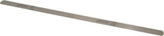 SPI - 0.006 Inch Thick x 1/2 Inch Wide x 12 Inch Leaf Length, Parallel Feeler Gage - High Carbon Steel - Best Tool & Supply