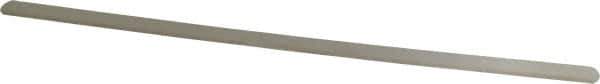 SPI - 0.1mm Thick x 1/2 Inch Wide x 12 Inch Leaf Length, Parallel Feeler Gage - High Carbon Steel - Best Tool & Supply