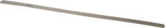 SPI - 0.15mm Thick x 1/2 Inch Wide x 12 Inch Leaf Length, Parallel Feeler Gage - High Carbon Steel - Best Tool & Supply