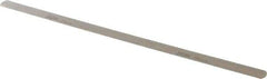 SPI - 0.45mm Thick x 1/2 Inch Wide x 12 Inch Leaf Length, Parallel Feeler Gage - High Carbon Steel - Best Tool & Supply