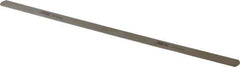 SPI - 0.5mm Thick x 1/2 Inch Wide x 12 Inch Leaf Length, Parallel Feeler Gage - High Carbon Steel - Best Tool & Supply