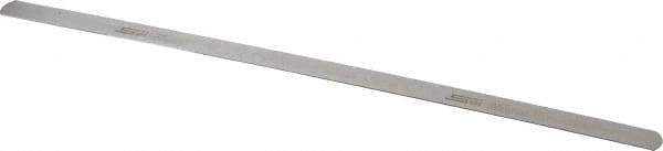 SPI - 0.55mm Thick x 1/2 Inch Wide x 12 Inch Leaf Length, Parallel Feeler Gage - High Carbon Steel - Best Tool & Supply