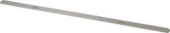 SPI - 0.7mm Thick x 1/2 Inch Wide x 12 Inch Leaf Length, Parallel Feeler Gage - High Carbon Steel - Best Tool & Supply