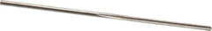 Made in USA - 0.0375" High Speed Steel 3 Flute Chucking Reamer - Straight Flute, 0.037" Straight Shank, 1/2" Flute Length, 1-1/2" OAL - Best Tool & Supply