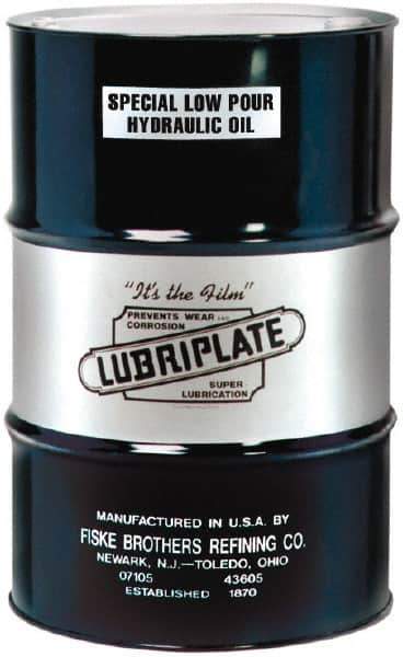 Lubriplate - 55 Gal Drum, Mineral Hydraulic Oil - ISO 22, 25 cSt at 40°C, 6.5 cSt at 100°C - Best Tool & Supply