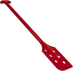 Remco - Red Polypropylene Mixing Paddle with Holes - 40" Overall Length - Best Tool & Supply