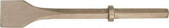 Ampco - 2-1/2" Head Width, 18" OAL, 3/4" Shank Diam, Chisel - Hex Drive, Hex Shank - Best Tool & Supply