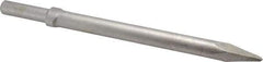 Ingersoll-Rand - 12" OAL, 0.7" Shank Diam, Moil Point Chisel - Round Drive, Round Shank, Steel - Best Tool & Supply