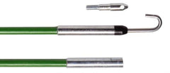 Greenlee - 144" Long Retrieving Tool - 200 Lb Max Pull, 72" Collapsed Length, Fiberglass - Best Tool & Supply