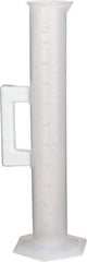 Bel-Art - 1,000 ml Polypropylene Graduated Cylinder - 10 ml Graduation, 2-17/32" Diam x 17-19/64" High - Best Tool & Supply