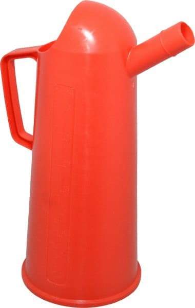 Bel-Art - 2 L Pitcher - Polypropylene, Red, 12" High x 5-1/8" Diam - Best Tool & Supply