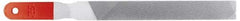 Simonds File - 8" Long, American-Pattern File - Single, Double Cut, Handle - Best Tool & Supply