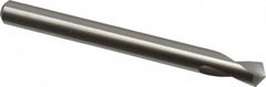 120° 6mm Diam 66mm OAL High Speed Steel Spotting Drill Bright/Uncoated, 16mm Flute Length, 6mm Shank Diam, RH Cut, Series 556