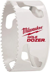 Milwaukee Tool - 6" Diam, 1-1/2" Cutting Depth, Hole Saw - Bi-Metal Saw, Toothed Edge - Best Tool & Supply