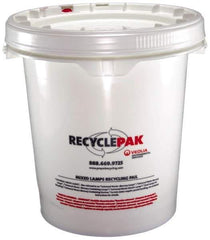 Recyclepak - 15 Inch Deep, Lamp Recycling Box - 15 Inch Diameter, 69 Lb. Capacity, 5 Gallon Pail - Best Tool & Supply