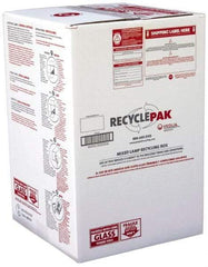 Recyclepak - 24-3/4 Inch Long x 16 Inch Wide x 16 Inch Deep, Lamp Recycling Box - 22 Piece, T12 or 32 Piece, T8 Capacity, Capacity U Tubes, Lamps, 2 Ft. Box - Best Tool & Supply