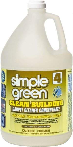 Simple Green - 1 Gal Bottle Spot/Stain Cleaner - Use on All Types of Carpeting - Best Tool & Supply