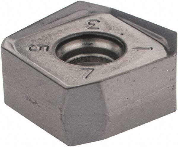 Iscar - S845 SXMU1606 MM Grade IC928 Carbide Milling Insert - TiAlN Finish, 0.3004" Thick, 0.6378" Inscribed Circle, 0.8mm Corner Radius - Best Tool & Supply