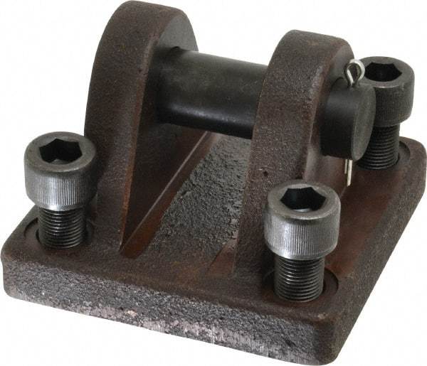 Schrader Bellows - Hydraulic Cylinder Cap Clevis Mounting Kit - 3-1/4" Bore - Best Tool & Supply