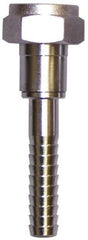 SuperKlean - FGHT x 1/2" Hose Barb, FGHT x Hose Barb Swivel - Stainless Steel - Best Tool & Supply