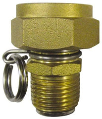 SuperKlean - 1/2 & 3/4 MNPT x FGHT Swivel Hose Adapter - Brass & Stainless Steel - Best Tool & Supply