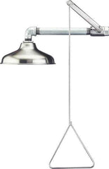 PRO-SAFE - Plumbed Drench Showers Mount: Horizontal Shower Head Material: Stainless Steel - Best Tool & Supply