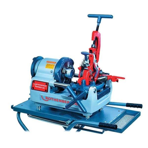 Rothenberger - Pipe Threading Machines Maximum Pipe Size Capacity (Inch): 2 Minimum Pipe Size Capacity (Inch): 1/2 - Best Tool & Supply