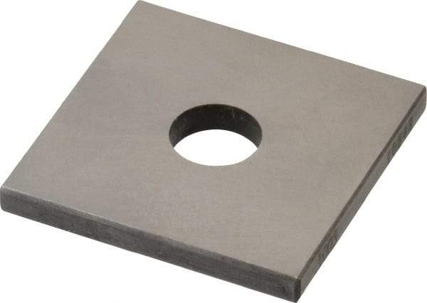 Value Collection - 0.1003" Square Steel Gage Block - Accuracy Grade 0, Includes NIST Traceability Certification - Best Tool & Supply