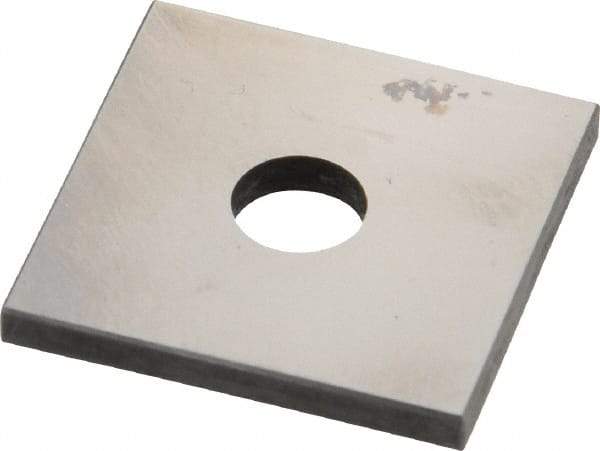 Value Collection - 0.1006" Square Steel Gage Block - Accuracy Grade 0, Includes NIST Traceability Certification - Best Tool & Supply