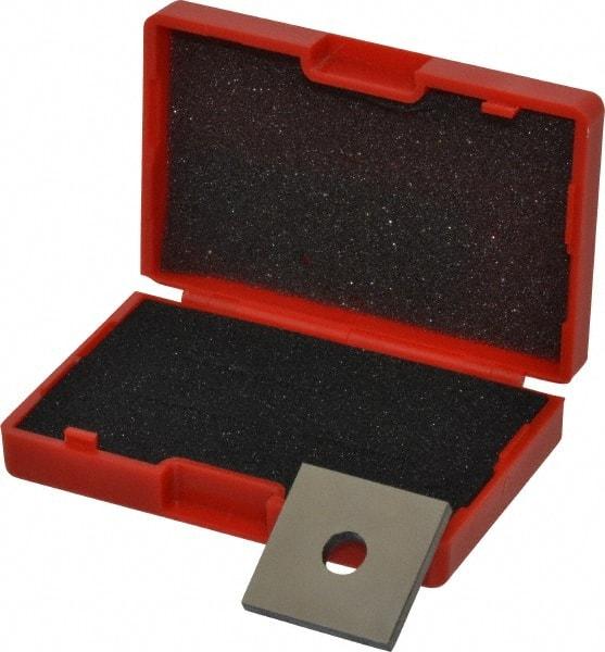 Value Collection - 0.114" Square Steel Gage Block - Accuracy Grade 0, Includes NIST Traceability Certification - Best Tool & Supply