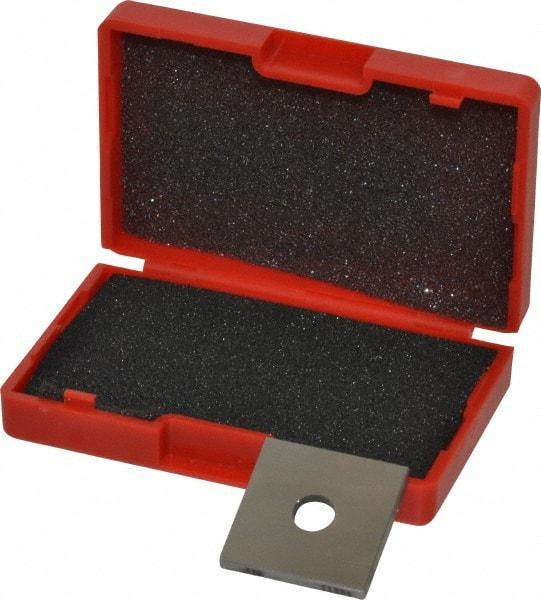 Value Collection - 0.116" Square Steel Gage Block - Accuracy Grade 0, Includes NIST Traceability Certification - Best Tool & Supply