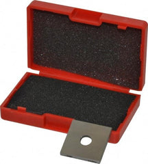 Value Collection - 0.116" Square Steel Gage Block - Accuracy Grade 0, Includes NIST Traceability Certification - Best Tool & Supply