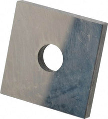 Value Collection - 0.123" Square Steel Gage Block - Accuracy Grade 0, Includes NIST Traceability Certification - Best Tool & Supply