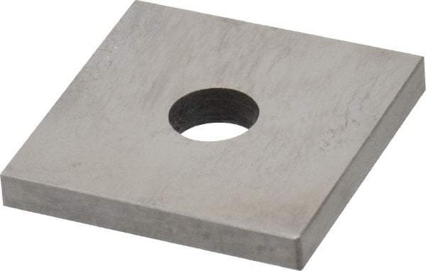 Value Collection - 0.128" Square Steel Gage Block - Accuracy Grade 0, Includes NIST Traceability Certification - Best Tool & Supply