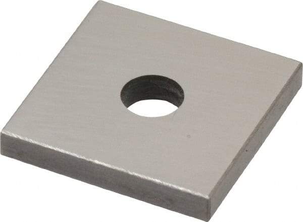 Value Collection - 0.141" Square Steel Gage Block - Accuracy Grade 0, Includes NIST Traceability Certification - Best Tool & Supply